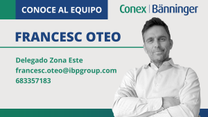 FRANCESC OTEO / NUEVO DELEGADO DE CONEX-BÄNNINGER EN ZONA ESTE